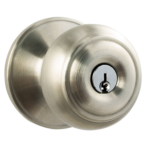 SureLocHardware Contemporary Keyed Entry Door Knob & Reviews Wayfair